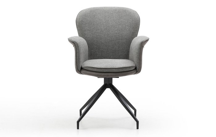 Обеденный стул Kimberly серого цвета - купить Обеденные стулья по цене 30392.0