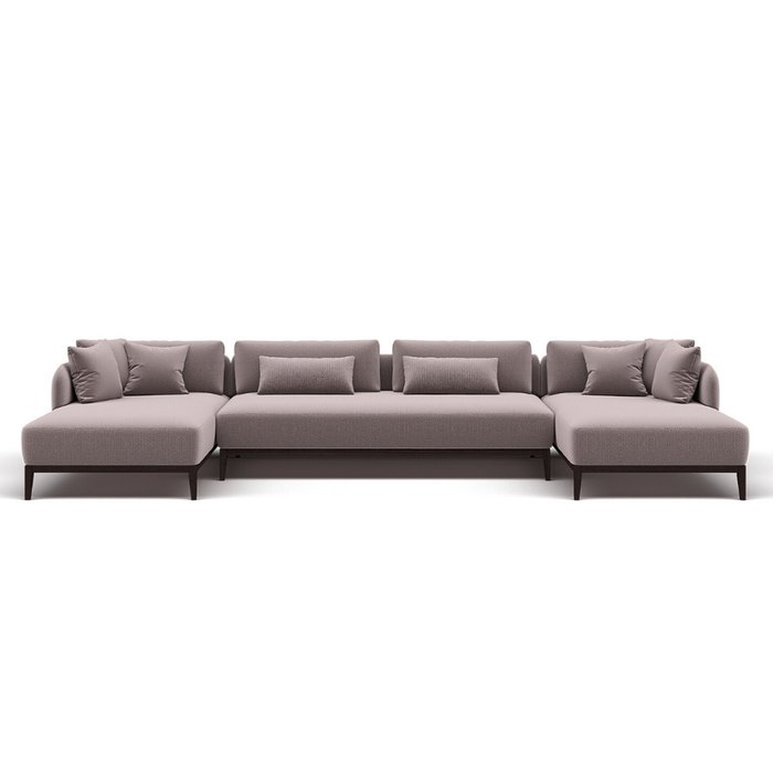 Модульный диван Wind Sectional бежевого цвета - купить Угловые диваны по цене 412500.0