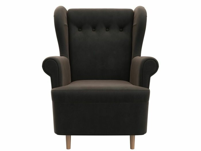 Кресло Торин светло-коричневого цвета - купить Интерьерные кресла по цене 26999.0
