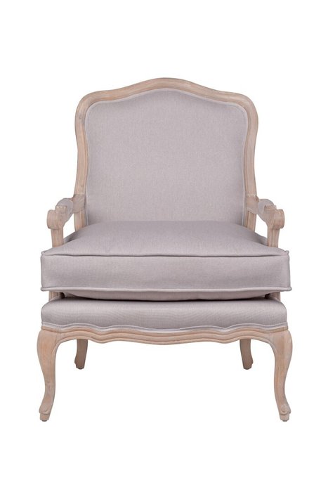 Кресло с подлокотниками Nitro бежевого цвета - купить Интерьерные кресла по цене 67500