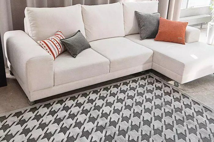 Ковер Grigio 160x230 серого цвета - купить Ковры по цене 11532.0
