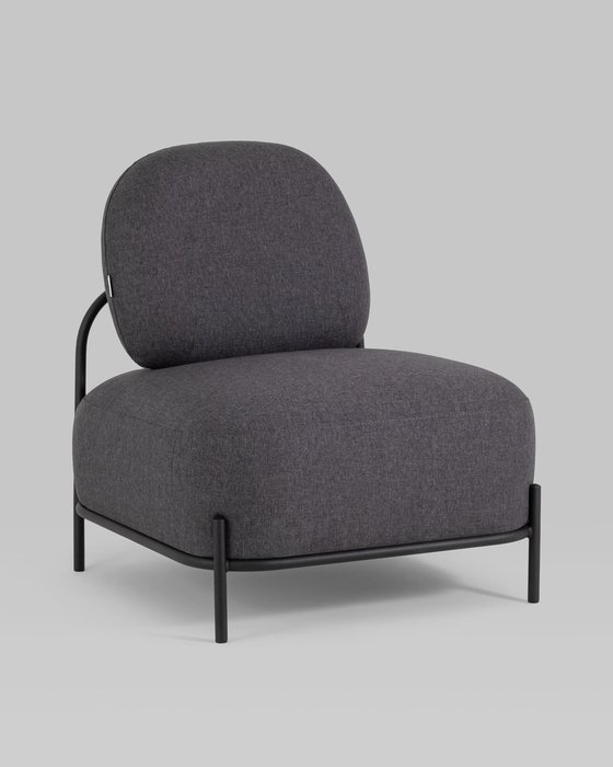 Кресло Стоун темно-серого цвета - купить Интерьерные кресла по цене 24990.0