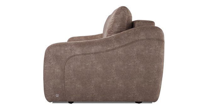 Прямой диван-кровать Иден коричневого цвета - лучшие Прямые диваны в INMYROOM