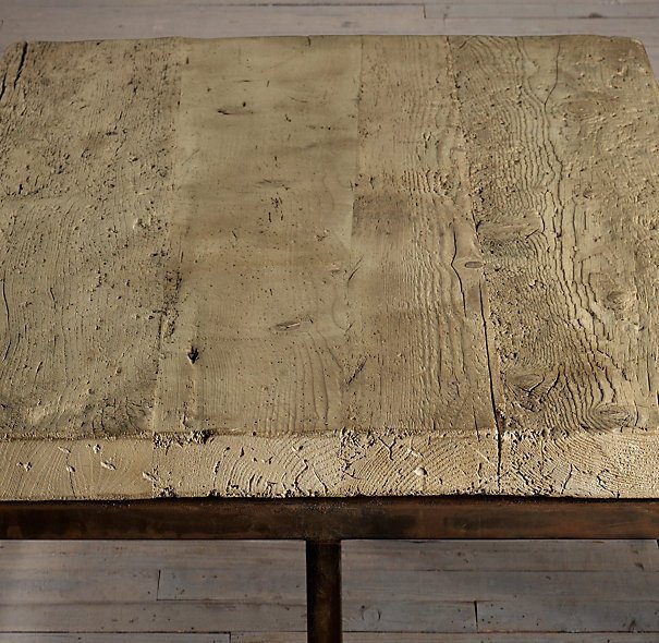 Кофейный столик Reclaimed french floorboard большой и широкий - лучшие Журнальные столики в INMYROOM
