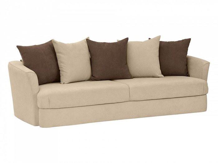 Диван-кровать California бежевого цвета - купить Прямые диваны по цене 61400.0