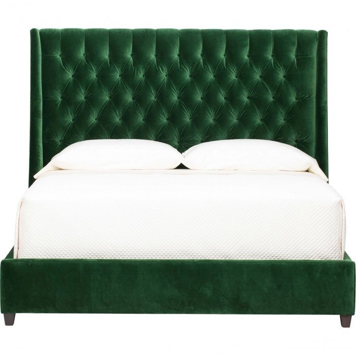 Кровать Emerald зеленого цвета 160х200 - купить Кровати для спальни по цене 107812.0