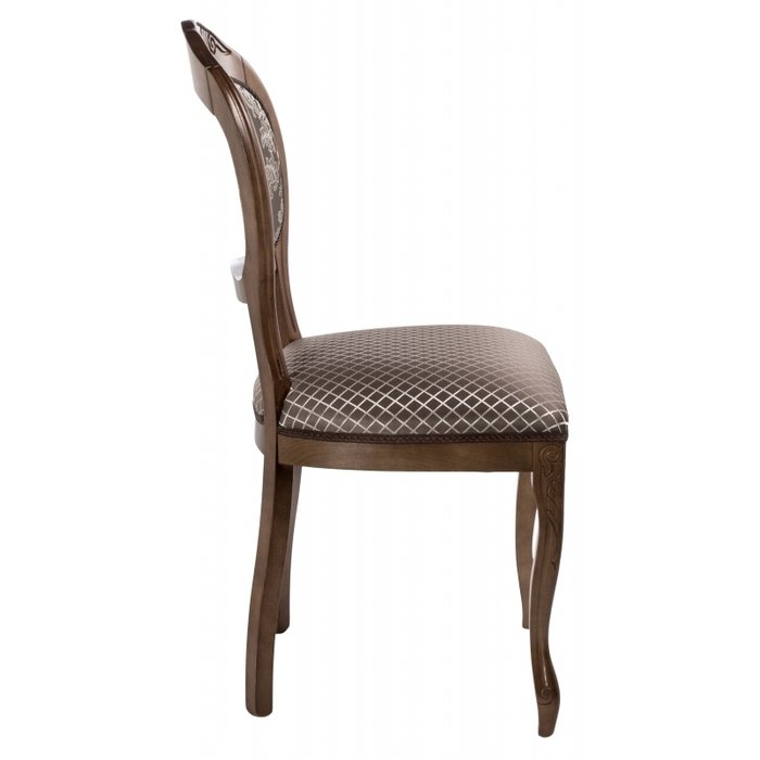 Стул Лауро коричневого цвета - лучшие Обеденные стулья в INMYROOM