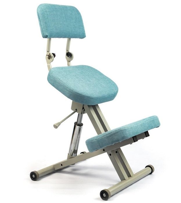 Коленный стул ProStool голубого цвета - купить Офисные кресла по цене 12750.0