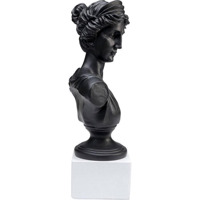 Бюст декоративный Bust Ancient бело-черного цвета - лучшие Фигуры и статуэтки в INMYROOM