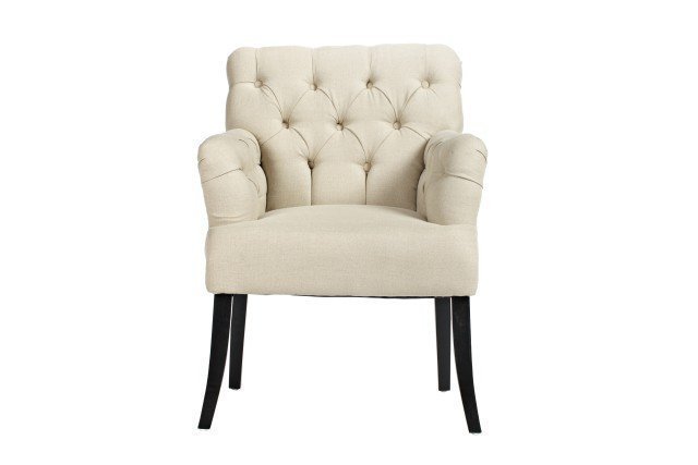 Кресло Castro Armchair с льняной обивкой  - купить Интерьерные кресла по цене 65000.0