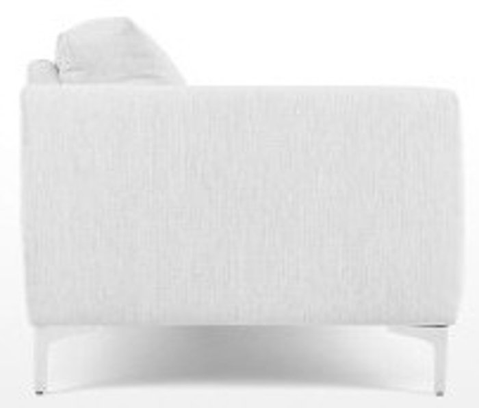 Диван Sandy белого цвета - лучшие Прямые диваны в INMYROOM