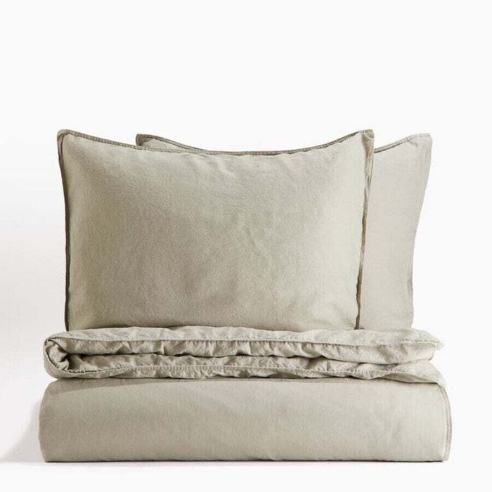 Постельное белье из смесового льна для двуспальной кровати/кровати размера «king-size» - лучшие Комплекты постельного белья в INMYROOM