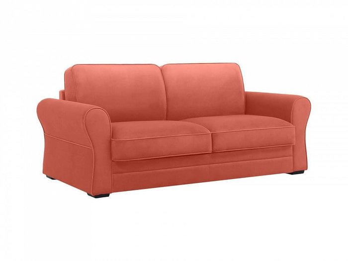 Двухместный диван-кровать Belgian светло-кораллового цвета - купить Прямые диваны по цене 130806.0