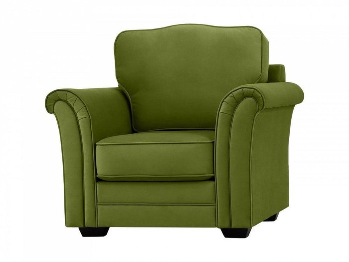 Кресло Sydney зеленого цвета - купить Интерьерные кресла по цене 51390.0