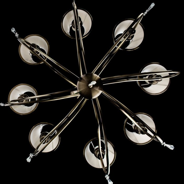 Подвесная люстра Arte Lamp Logico с белыми абажурами - лучшие Подвесные люстры в INMYROOM