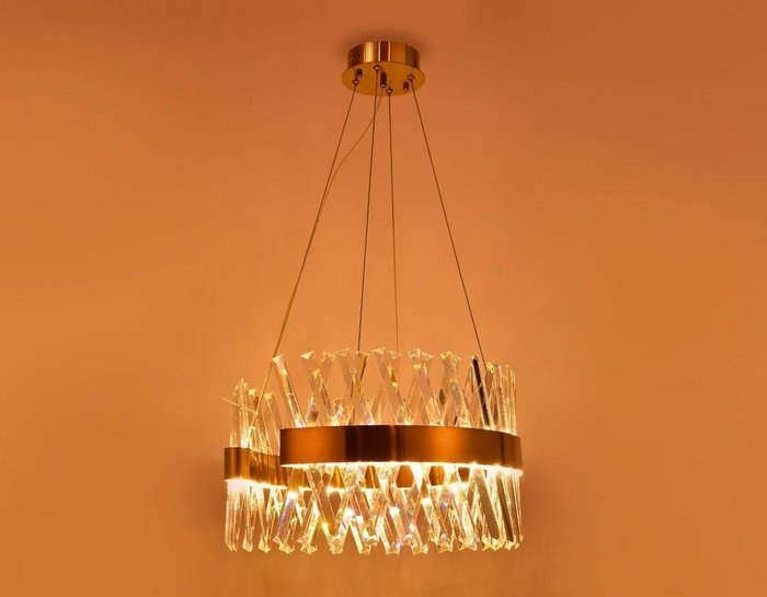 Подвесной светодиодный светильник Traditional золотого цвета - лучшие Подвесные светильники в INMYROOM