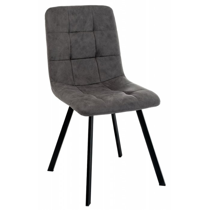 Обеденный стул Bruk серого цвета - купить Обеденные стулья по цене 4910.0