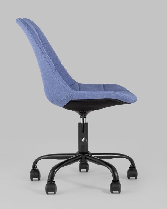 Стул офисный Гирос синего цвета - лучшие Офисные кресла в INMYROOM