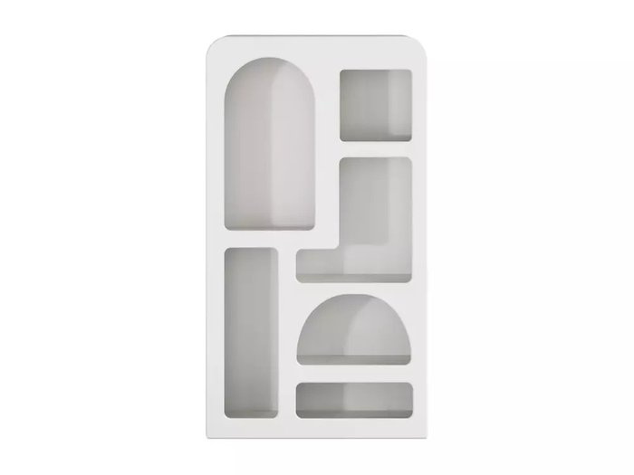 Стеллаж вертикальный Castellana белого цвета - купить Стеллажи по цене 63900 Стеллаж вертикальный Castellana белого цвета - купить Стеллажи по цене 63900