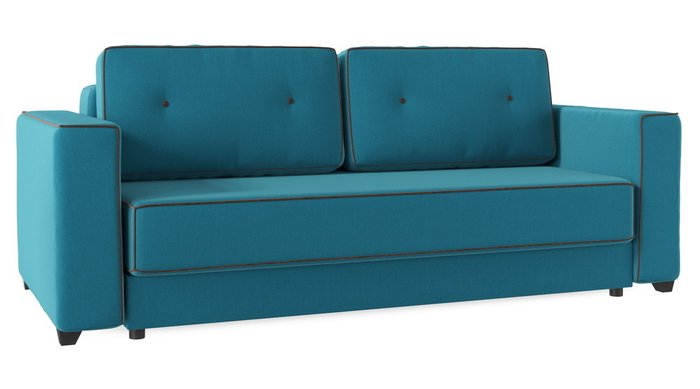 Диван-кровать Принстон (Сильвио) Azur голубого цвета
