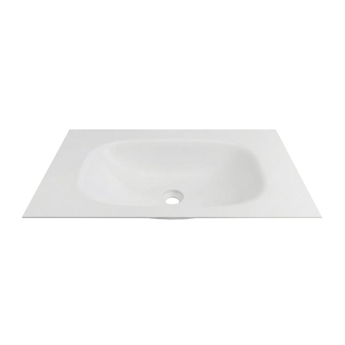Раковина накладная Oliveeka Flow F70W белая Раковина накладная Oliveeka Flow F70W белая