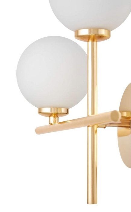 Бра Lumina Deco Marsiada LDW 6033N-2 FGD - купить Бра и настенные светильники по цене 7714.0