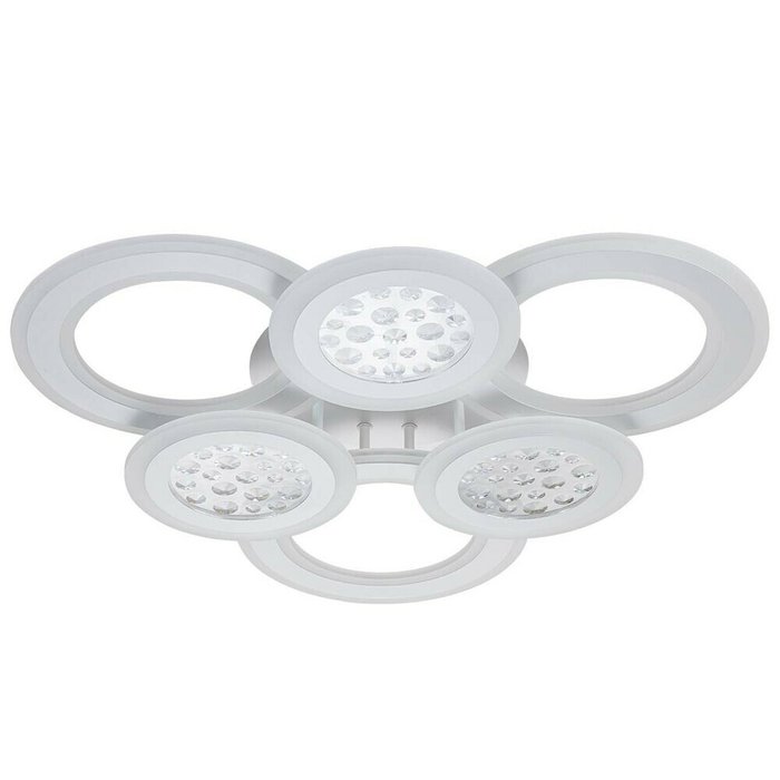 Потолочная люстра Drop 10267/6LED (акрил, цвет белый) - купить Потолочные люстры по цене 13460.0 Потолочная люстра Drop 10267/6LED (акрил, цвет белый) - купить Потолочные люстры по цене 13460.0