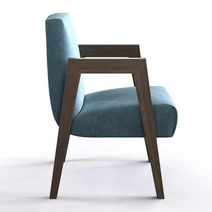 Кресло Five голубого цвета - купить Интерьерные кресла по цене 37655.0