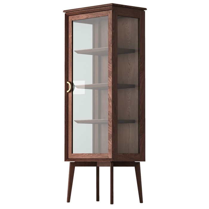 Витрина Johny коричневого цвета - лучшие Шкафы витринные в INMYROOM