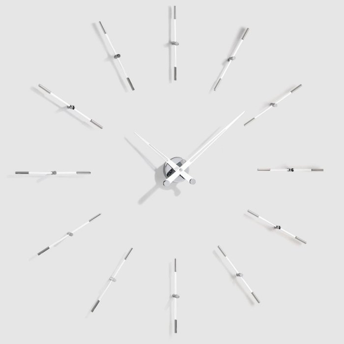 Настенные часы Merlin белого цвета 