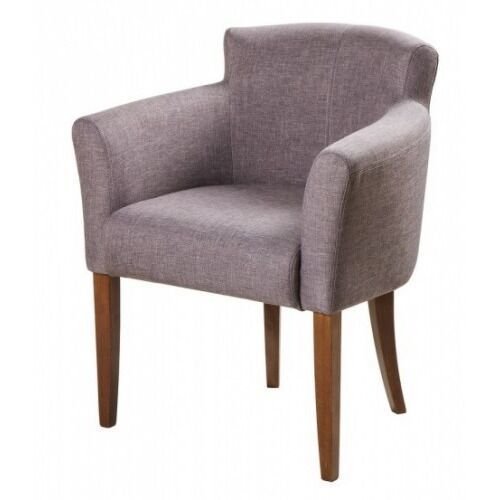 Кресло-стул Джером серого цвета - лучшие Обеденные стулья в INMYROOM