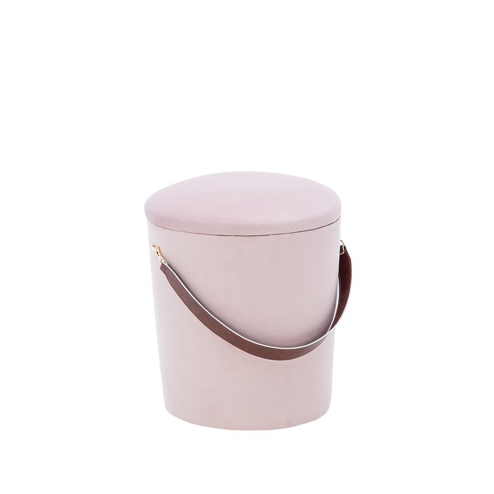 Пуф Бакет бежево-розового цвета - купить Пуфы по цене 4810.0
