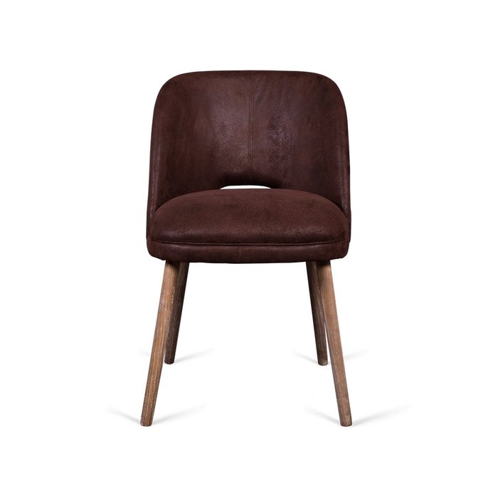 Стул Steff коричневого цвета - лучшие Обеденные стулья в INMYROOM