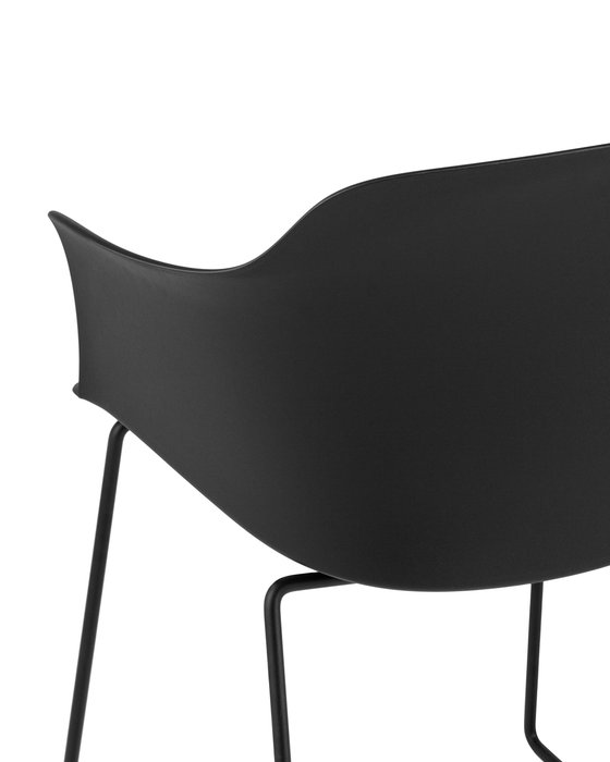 Стул Vicky черного цвета - лучшие Обеденные стулья в INMYROOM