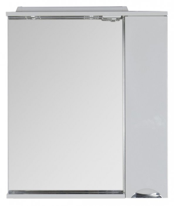Зеркало-шкаф Гретта белого цвета - лучшие Шкаф-зеркало в INMYROOM