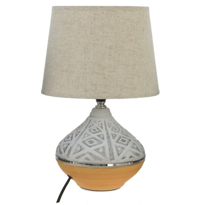 Настольная лампа Марокко бежевого цвета