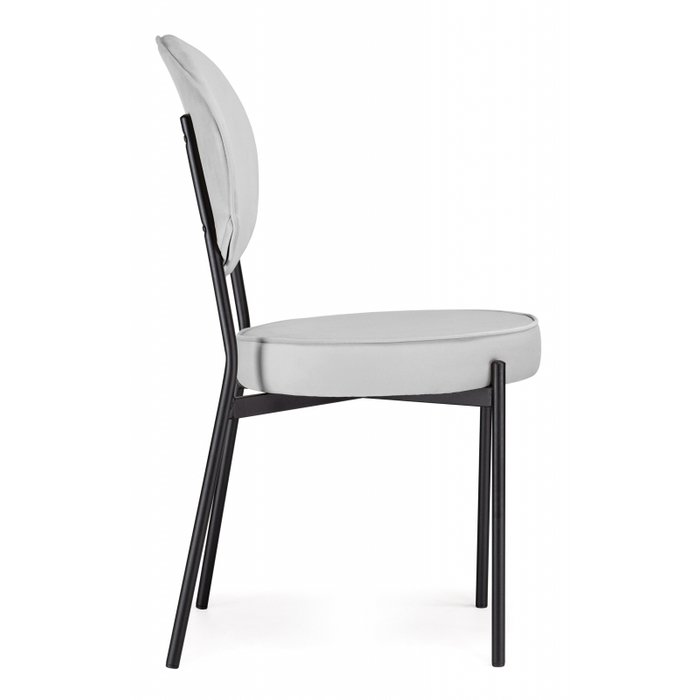Обеденный стул Ройс серого цвета - купить Обеденные стулья по цене 5190.0
