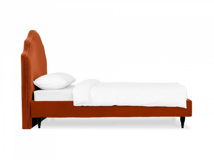 Кровать Queen II Victoria L 160х200 оранжевого цвета - лучшие Кровати для спальни в INMYROOM