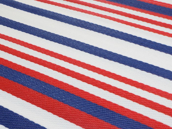 Коврик Stripes сине-красного цвета 120х180 - купить Ковры по цене 1990.0