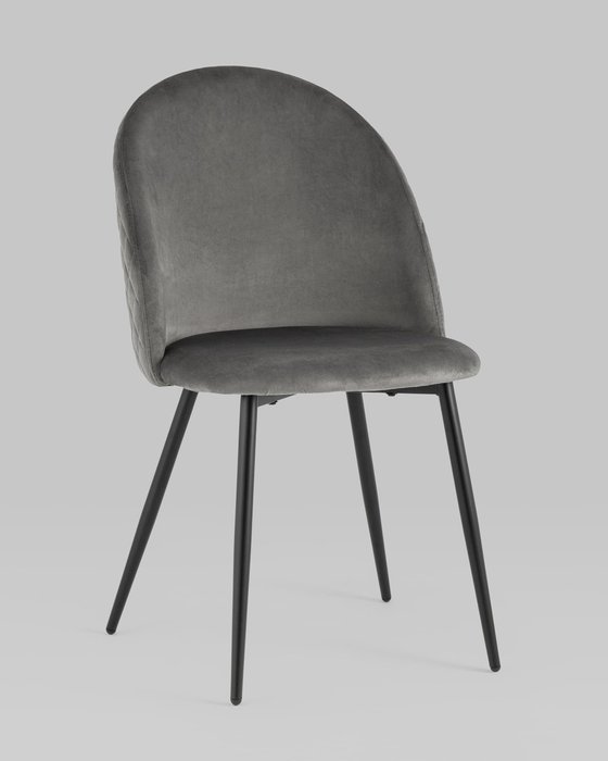 Стул Lilly темно-серого цвета - купить Обеденные стулья по цене 5290.0