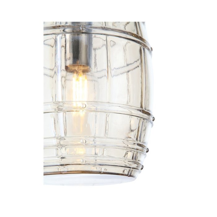 Подвесной светильник Barillo коньячного цвета - лучшие Подвесные светильники в INMYROOM