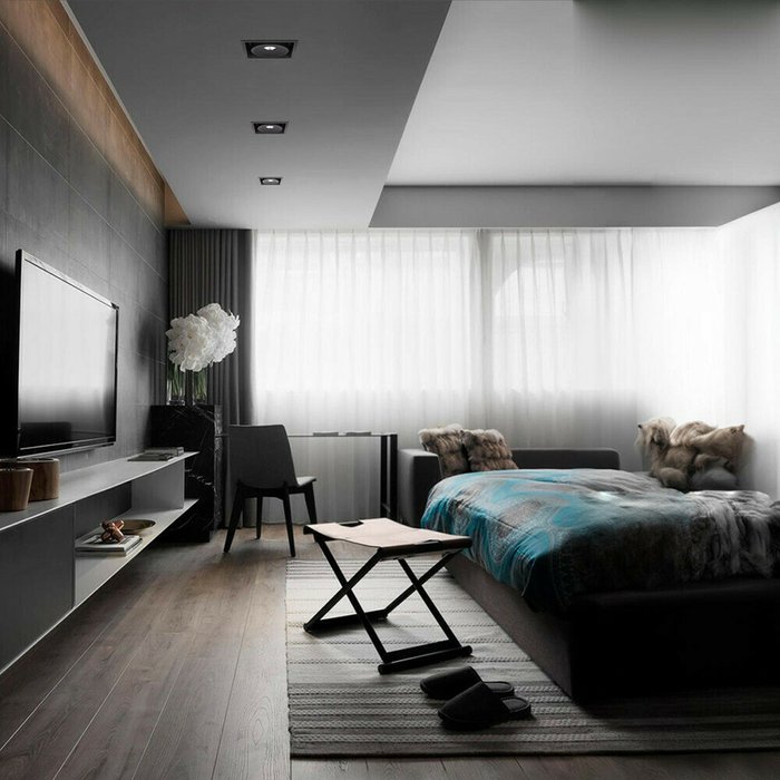 Светильник точечный Loft It Lucky 10321 Black - купить Встраиваемые споты по цене 3105.0