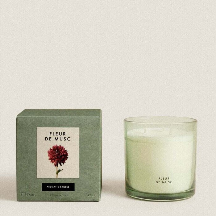(400 г) ароматическая свеча Fleur de Musc