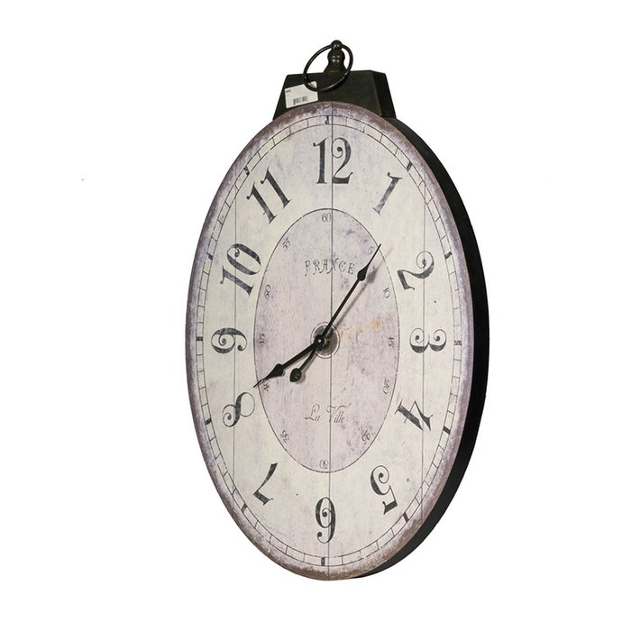 Часы настенные 45х74 бежевого цвета - купить Часы по цене 8748.0