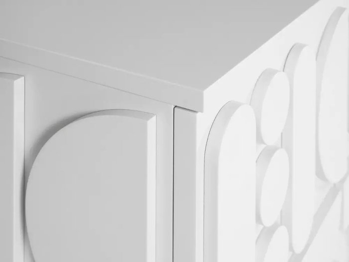 Комод Milton белого цвета - лучшие Комоды в INMYROOM Комод Milton белого цвета - лучшие Комоды в INMYROOM