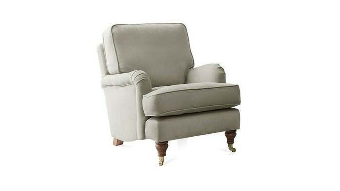 Кресло Бристоль бежевого цвета - купить Интерьерные кресла по цене 37600.0