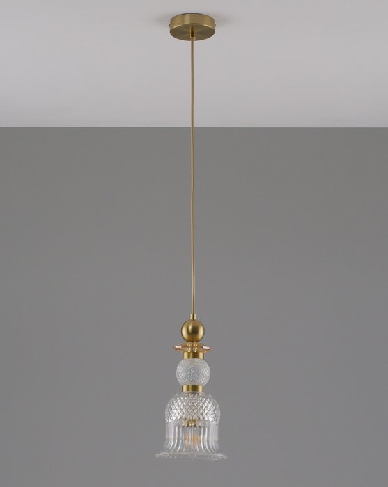 Подвесной светильник Glassy со стеклянным плафоном - лучшие Подвесные светильники в INMYROOM