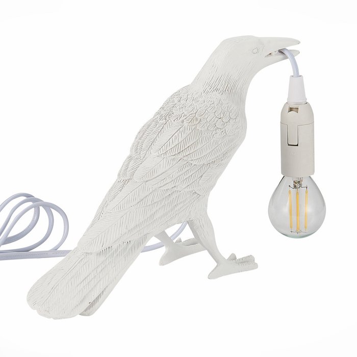 Настольная лампа Gavi белого цвета - купить Настольные лампы по цене 7200.0