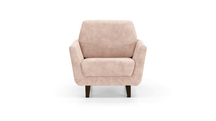 Кресло Глазго розового цвета - купить Интерьерные кресла по цене 22200.0