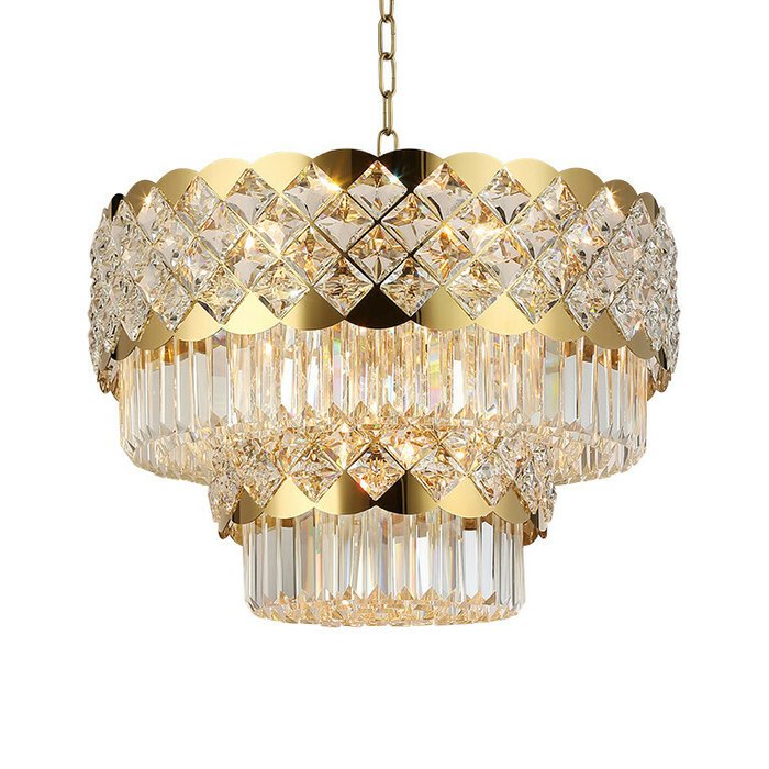 Люстра Newport 8300 Ashley 8301/60 C gold polished - купить Подвесные люстры по цене 146185.0 Люстра Newport 8300 Ashley 8301/60 C gold polished - купить Подвесные люстры по цене 146185.0